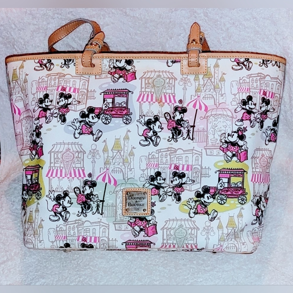Dooney and Bourke Disney Downtown Tote Bag